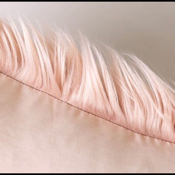 1 Phantoscope Faux Fur Throw Pillow Cover - Picture 3 of 5